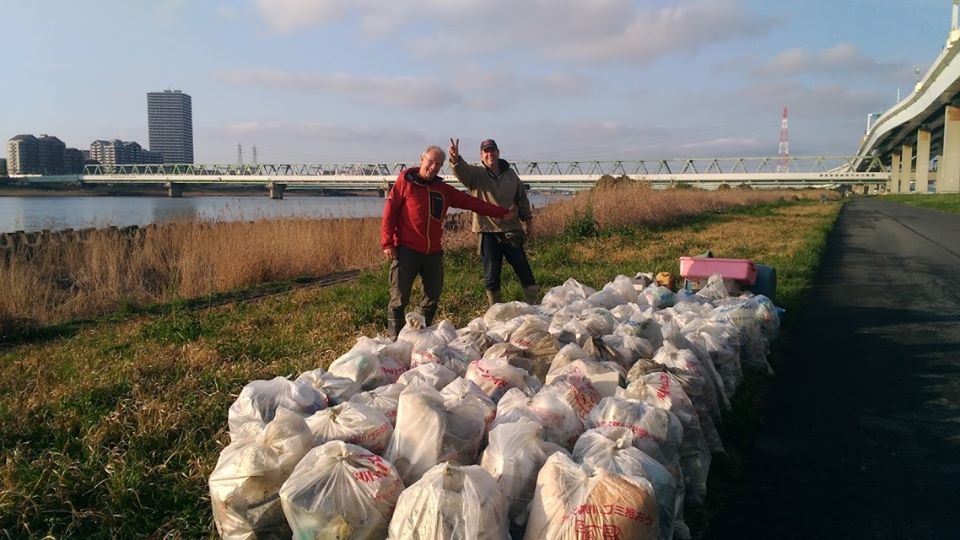 Arkawa river cleanup (Funaborori) April 5, 2020