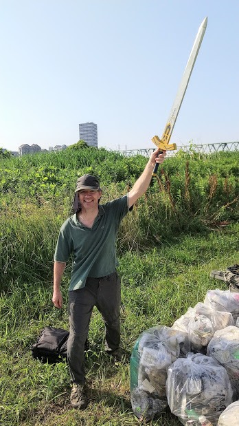 Arakawa River Clean Up (Funabori) June 7, 2020