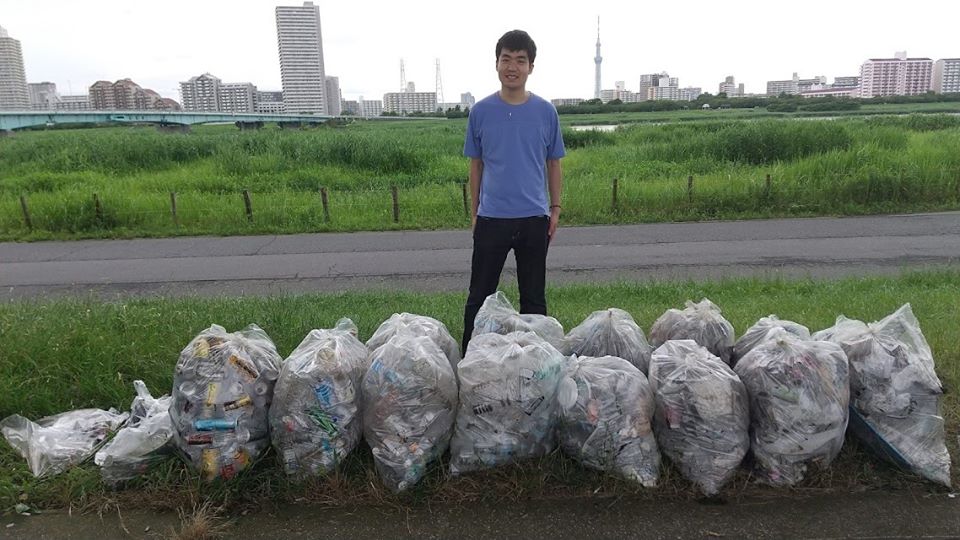 Arakawa River Clean Up  (Funabori) June 28, 2020