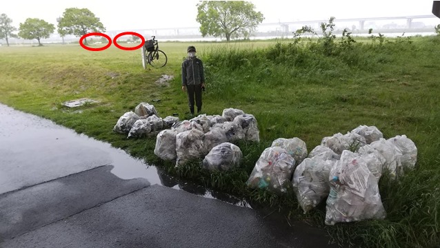 Arakawa River Clean Up (Hirari) May 6, 2020