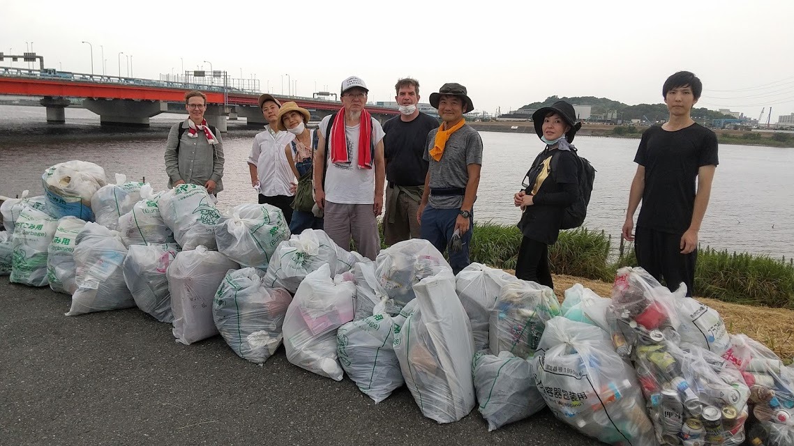 Edogawa River Clean Up (Barakinakayama) August 22, 2020