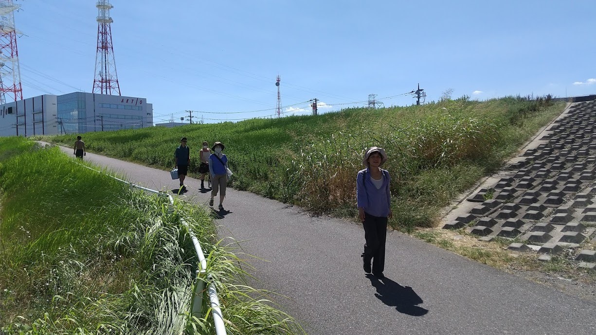 Arakawa River Clean Up (Minami-Sunamachi), August 30, 2020