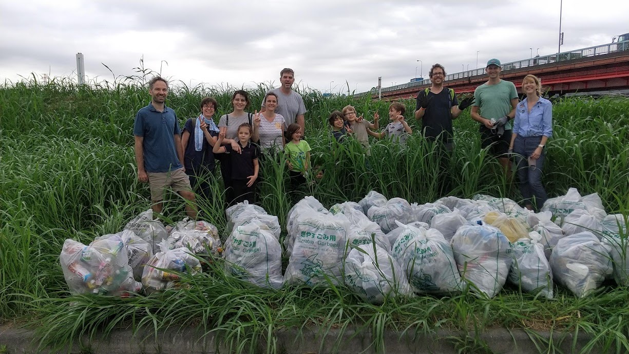 Edogawa River Clean Up Sept 19, 2020