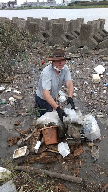 Arakawa River Clean Up (Funabori) Oct 11, 2020