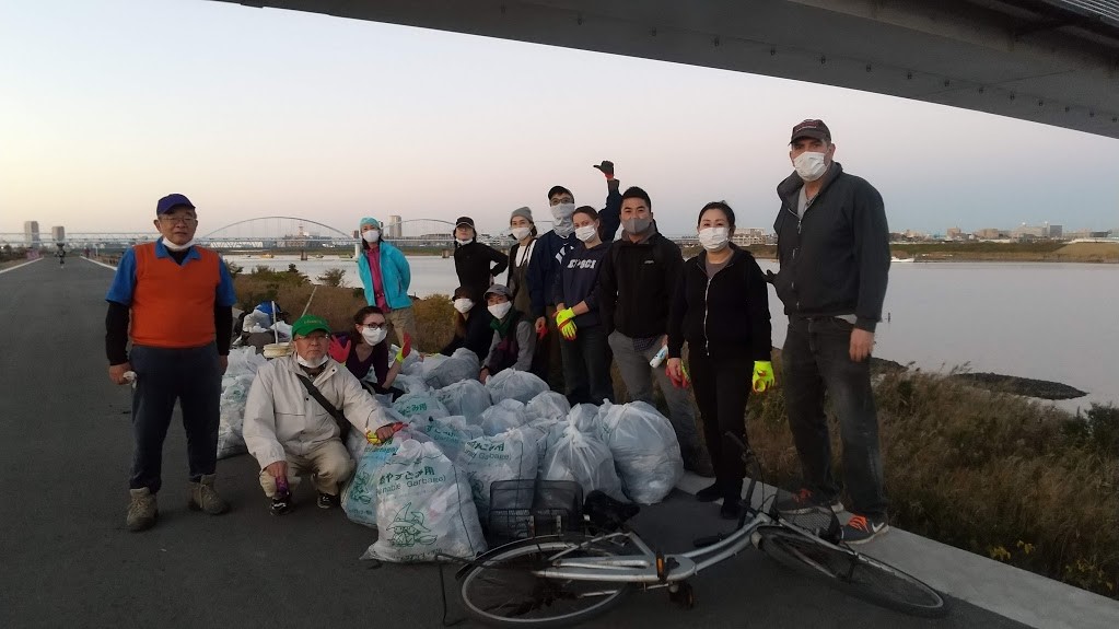 Edogawa River Clean Up Nov 21,2020