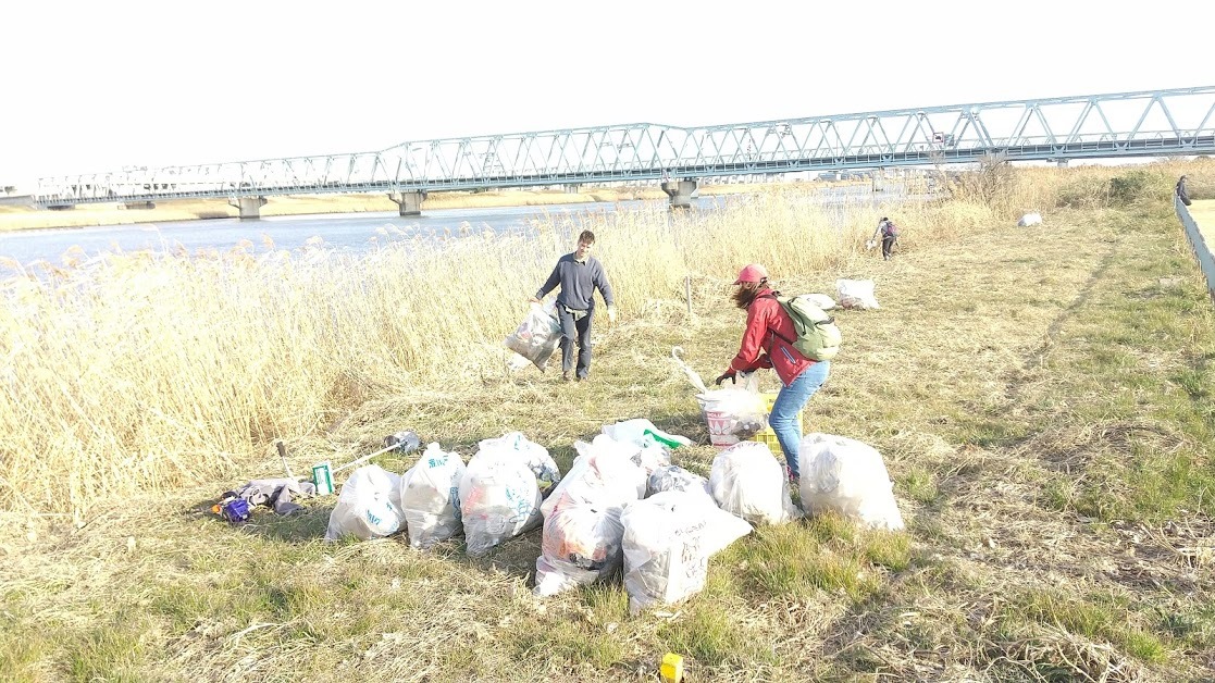 Arakawa River Clean Up Feb 13, 2021