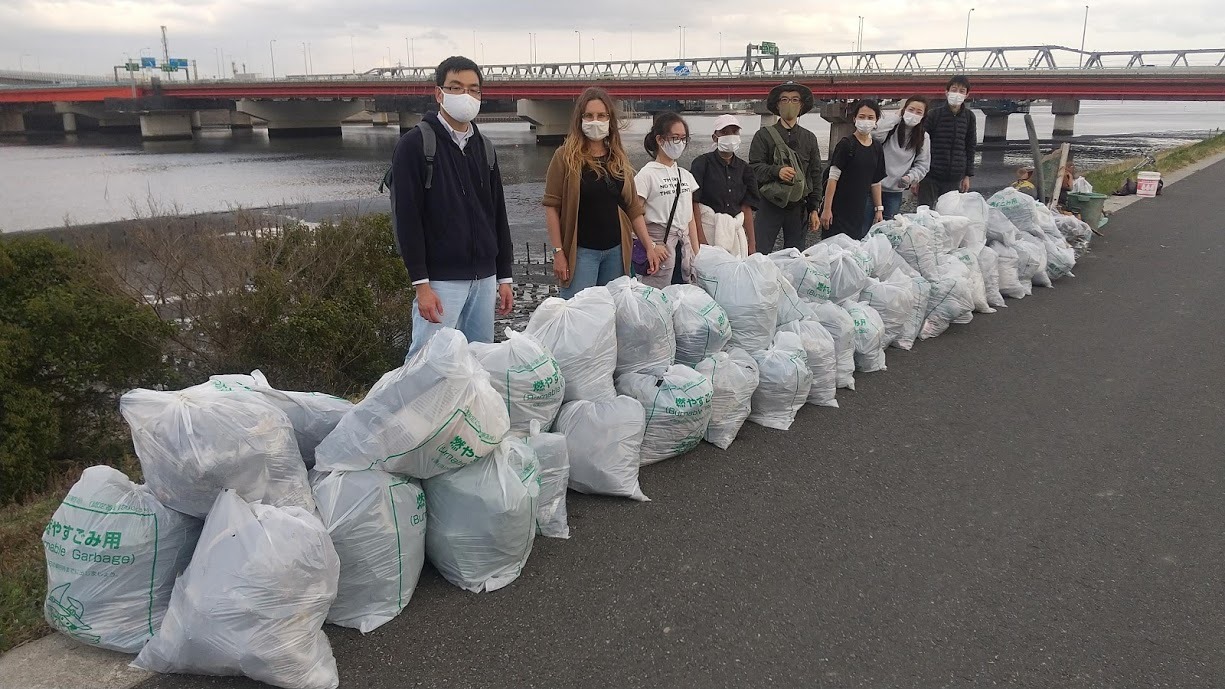Edogawa River Clean Up Mar 20, 2021