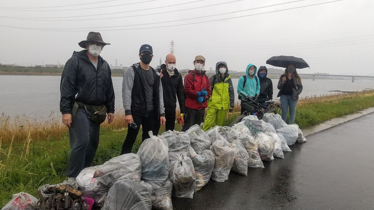 Edogawa River Clean Up Apr 17, 2021