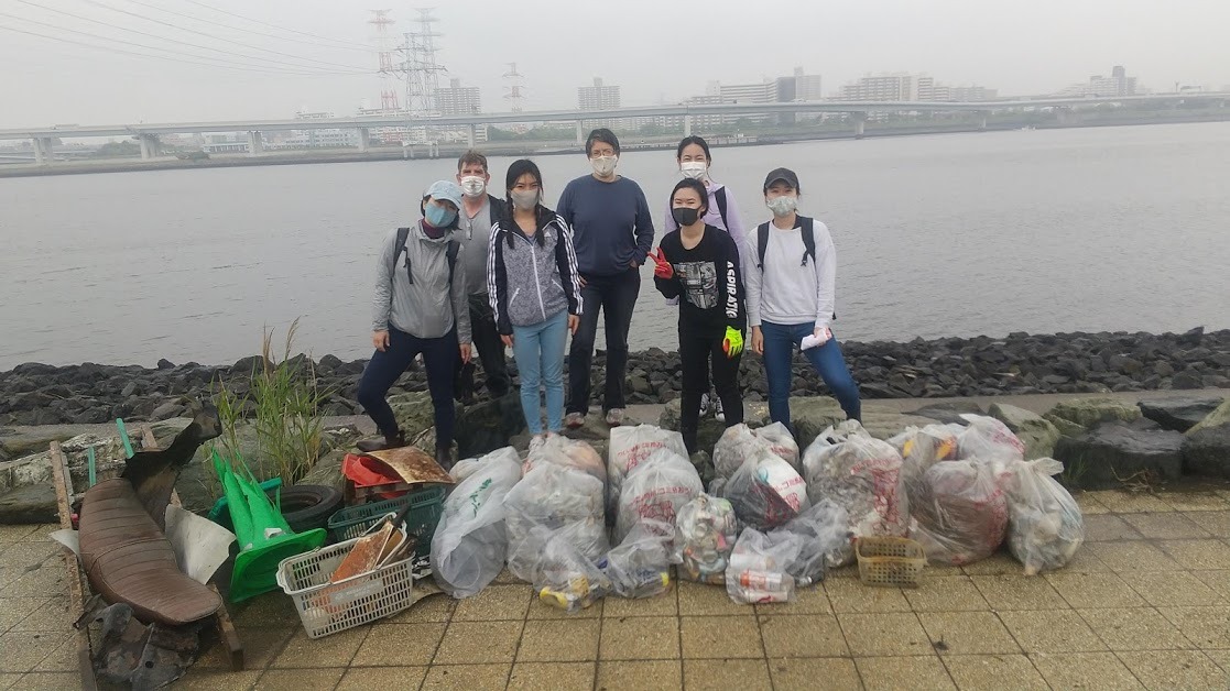 Arakawa River Clean Up May 13, 2021