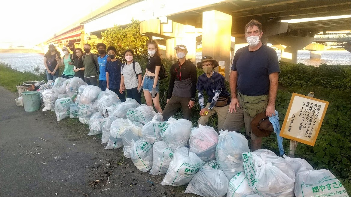 Edogawa River Clean Up September 19, 2021