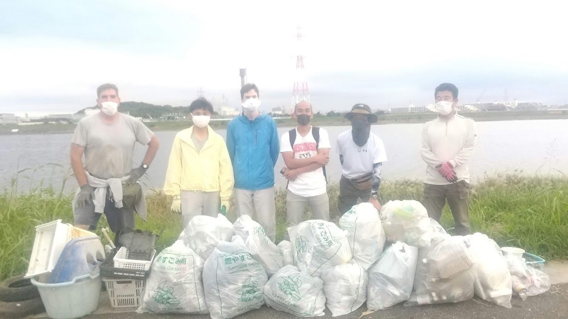 Edogawa  River Clean Up October 16, 2021
