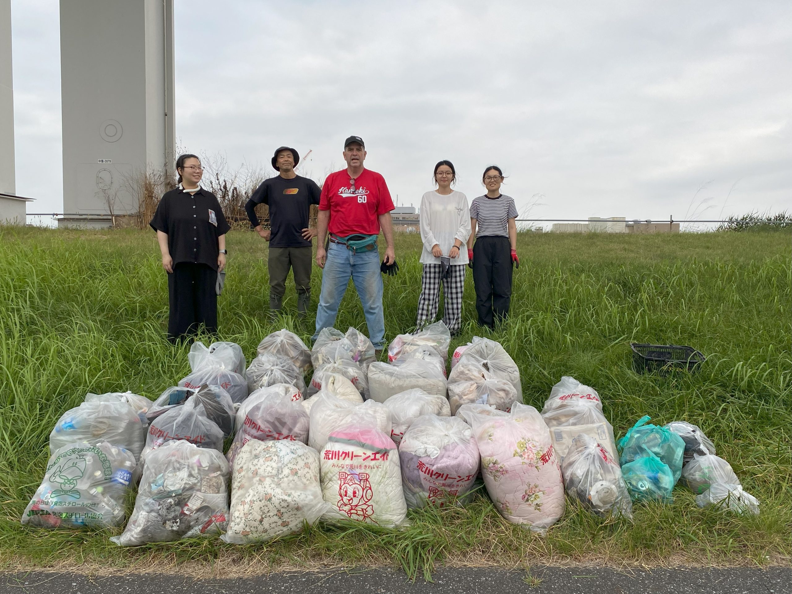 Arakawa River clean up Jul 12, 2025