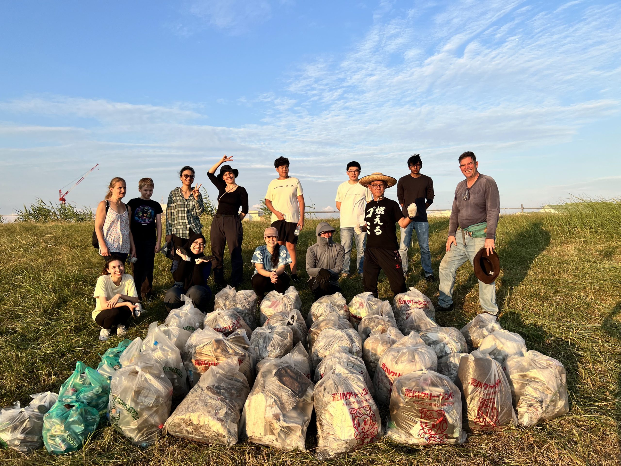 Arakawa River clean up Aug 09, 2025
