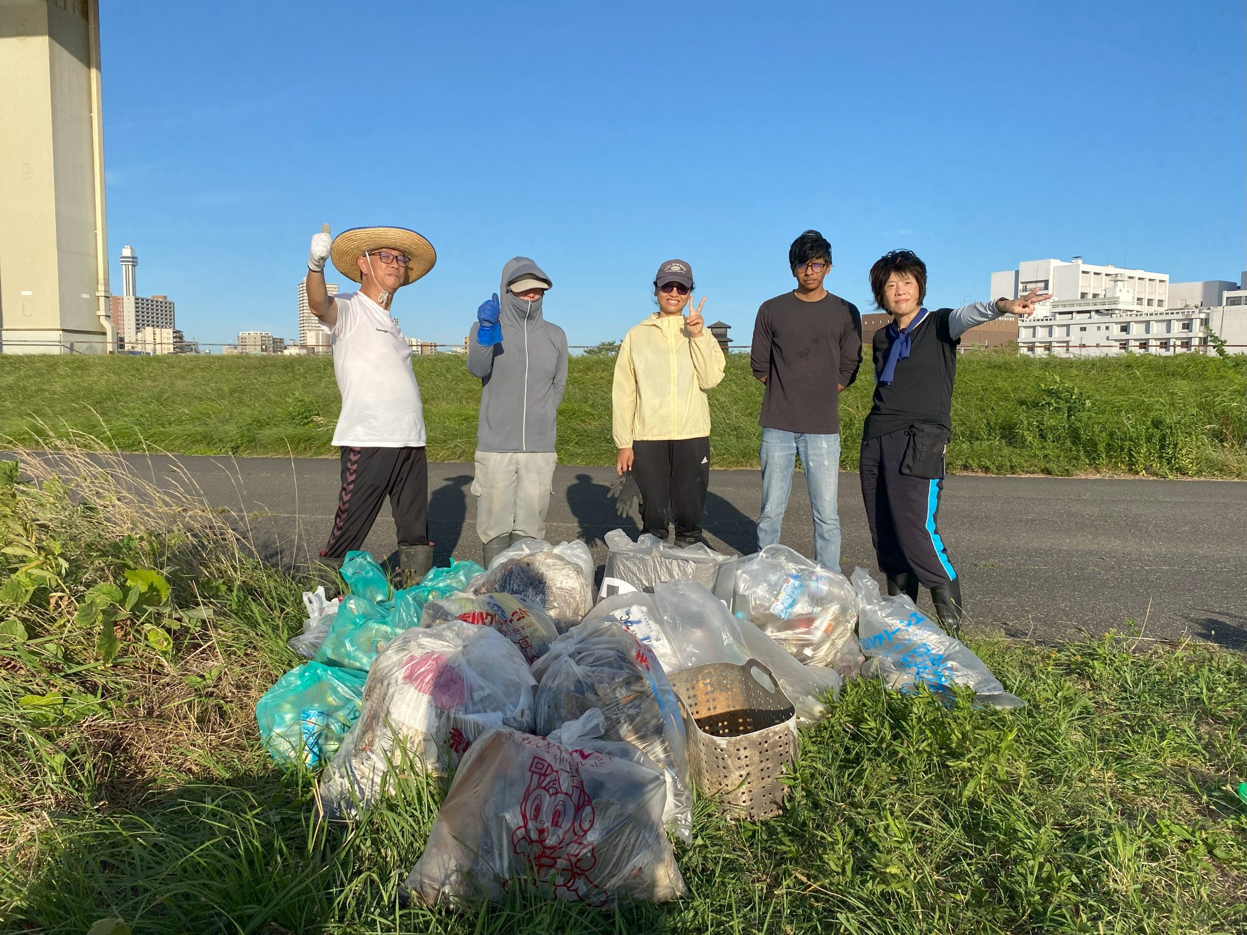 Arakawa River clean up Jul 26, 2025