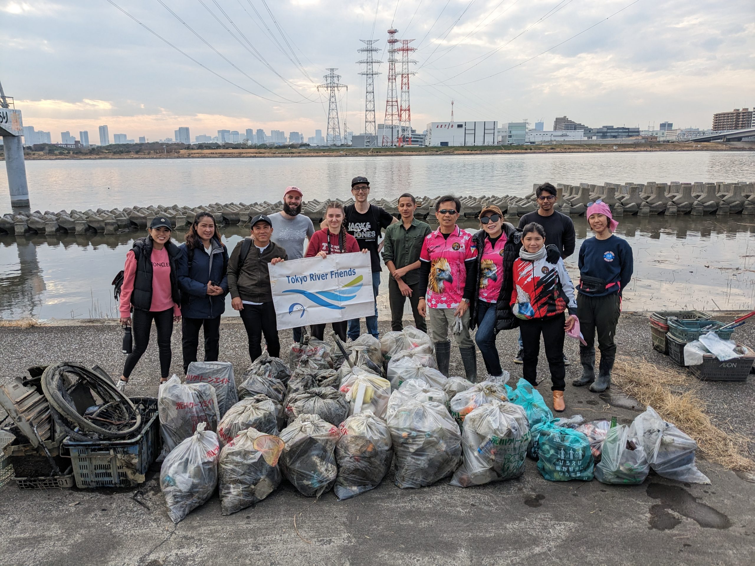 Arakawa River clean up Mar 02, 2025