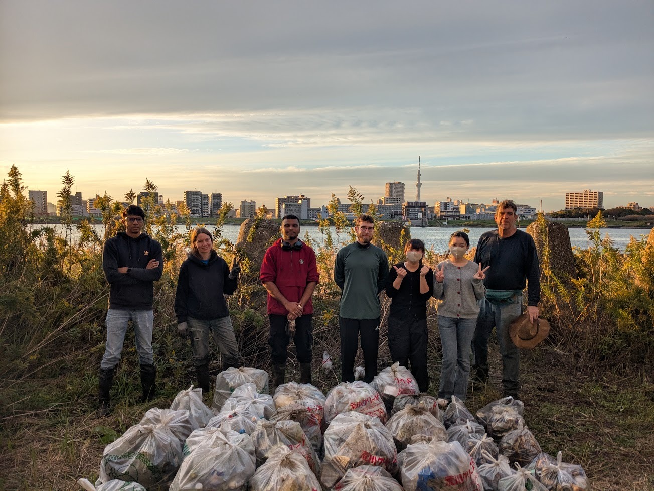 Arakawa River clean up Nov 02, 2025