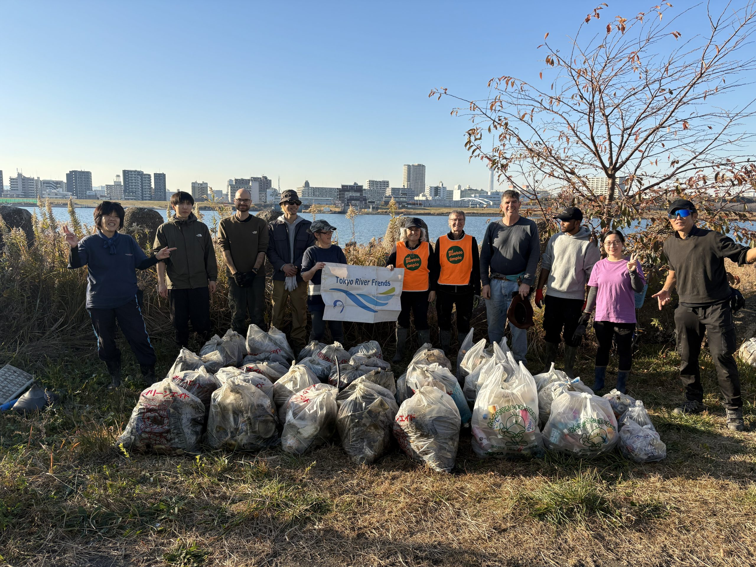 Arakawa River clean up Dec 07, 2025