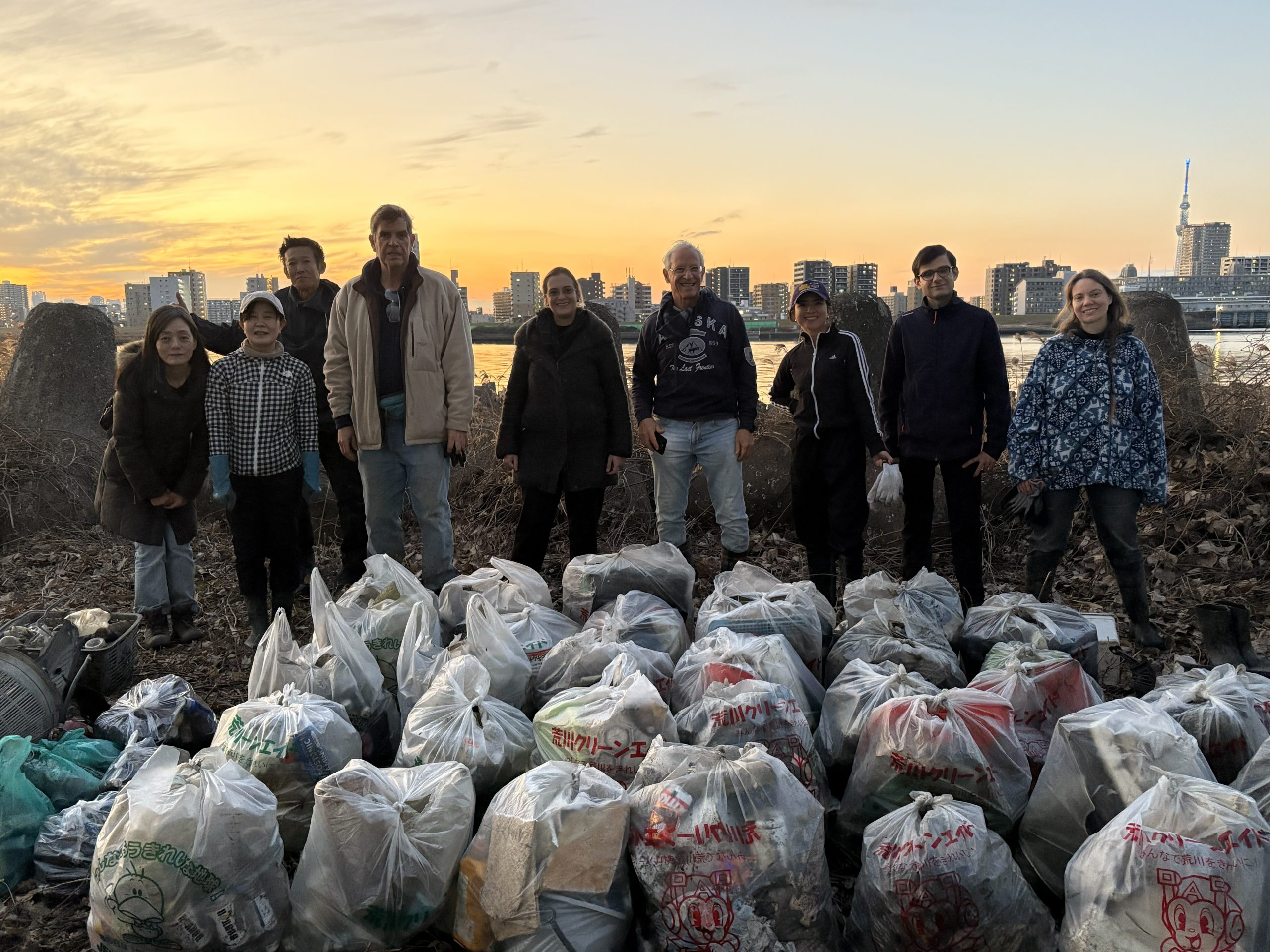 Arakawa River clean up Dec 27, 2025