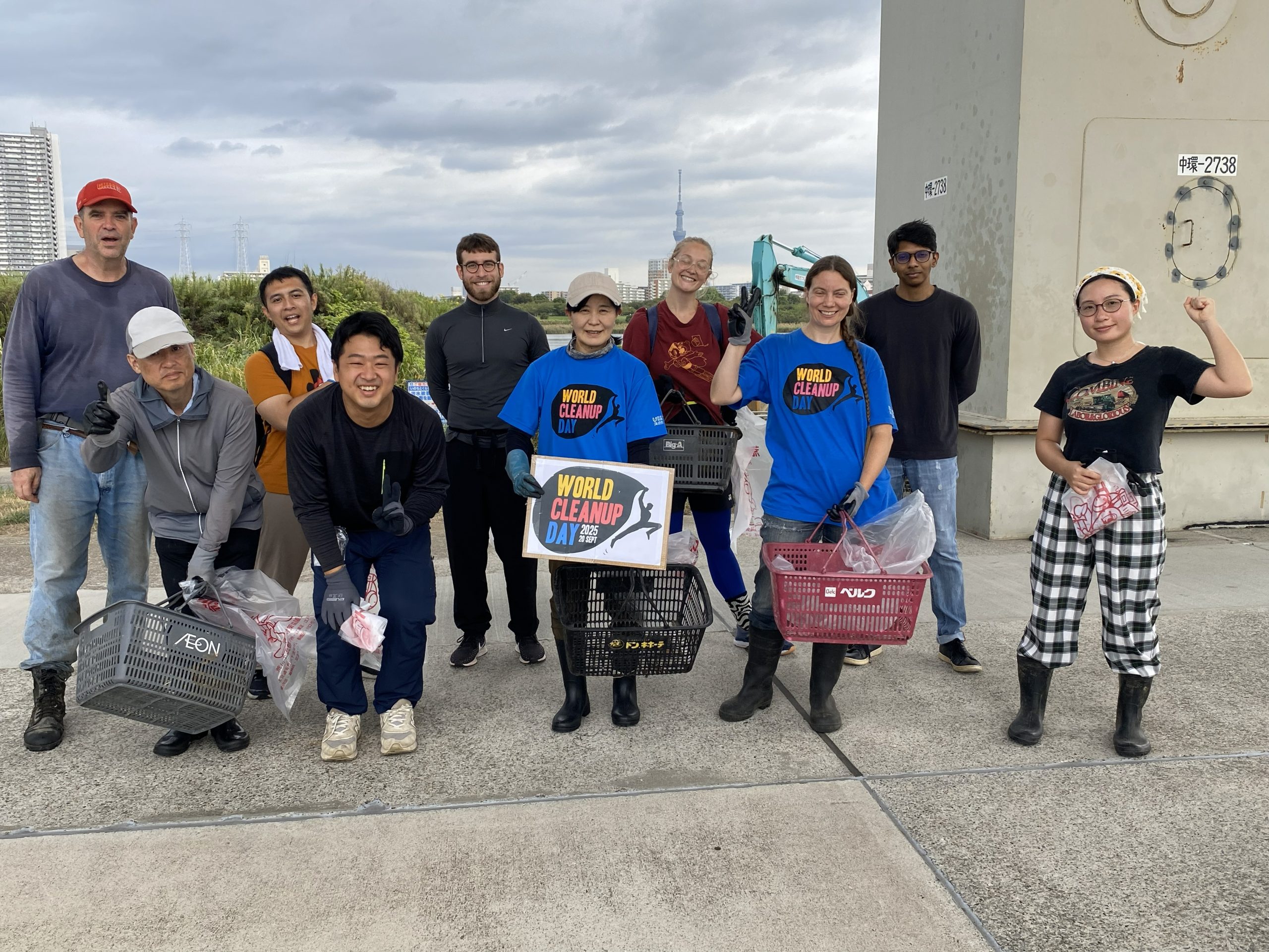 Arakawa River clean up Sep 20, 2025