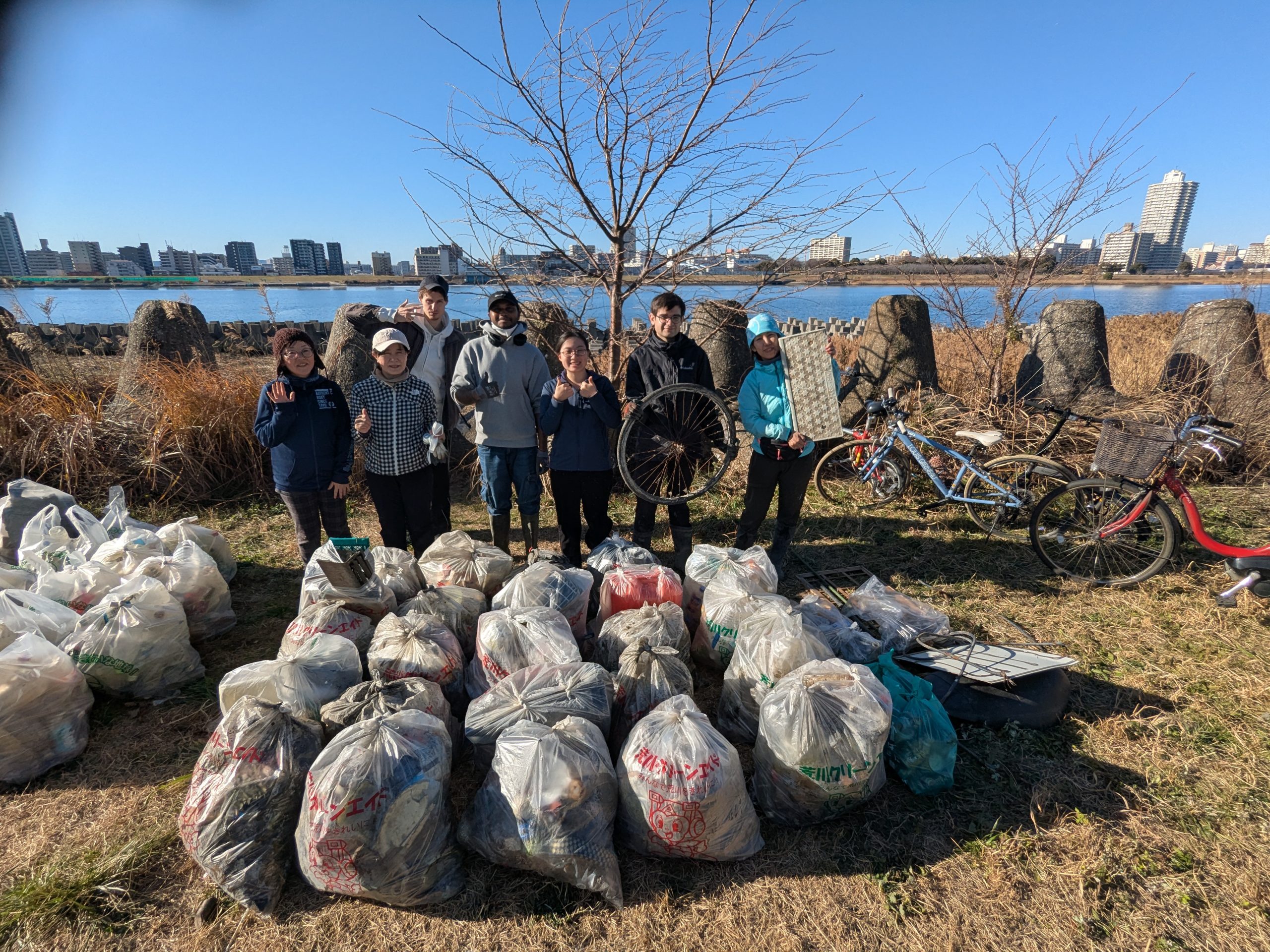 Arakawa River clean up Jan 04, 2026