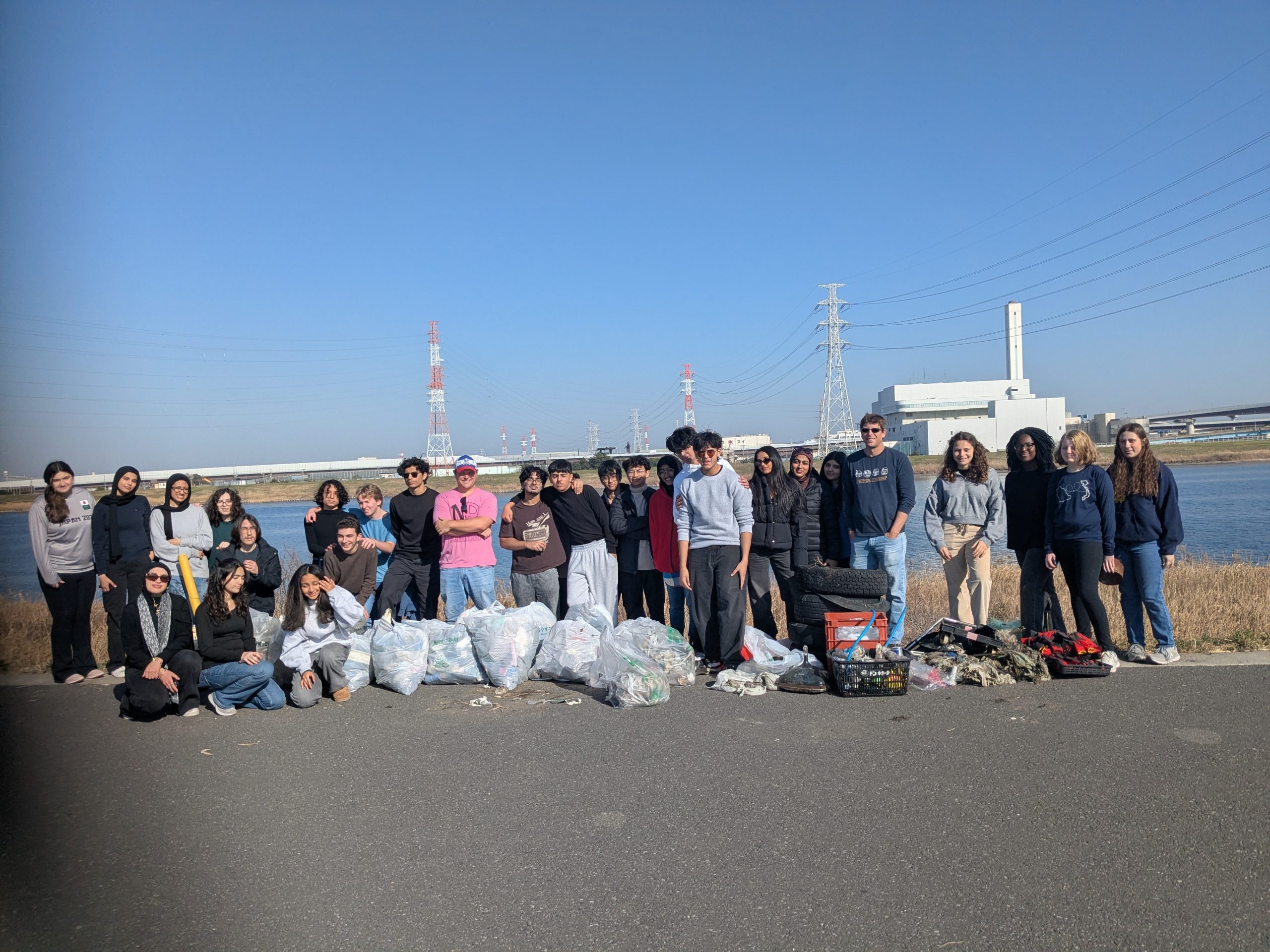 Edogawa River clean up Jan 17, 2026