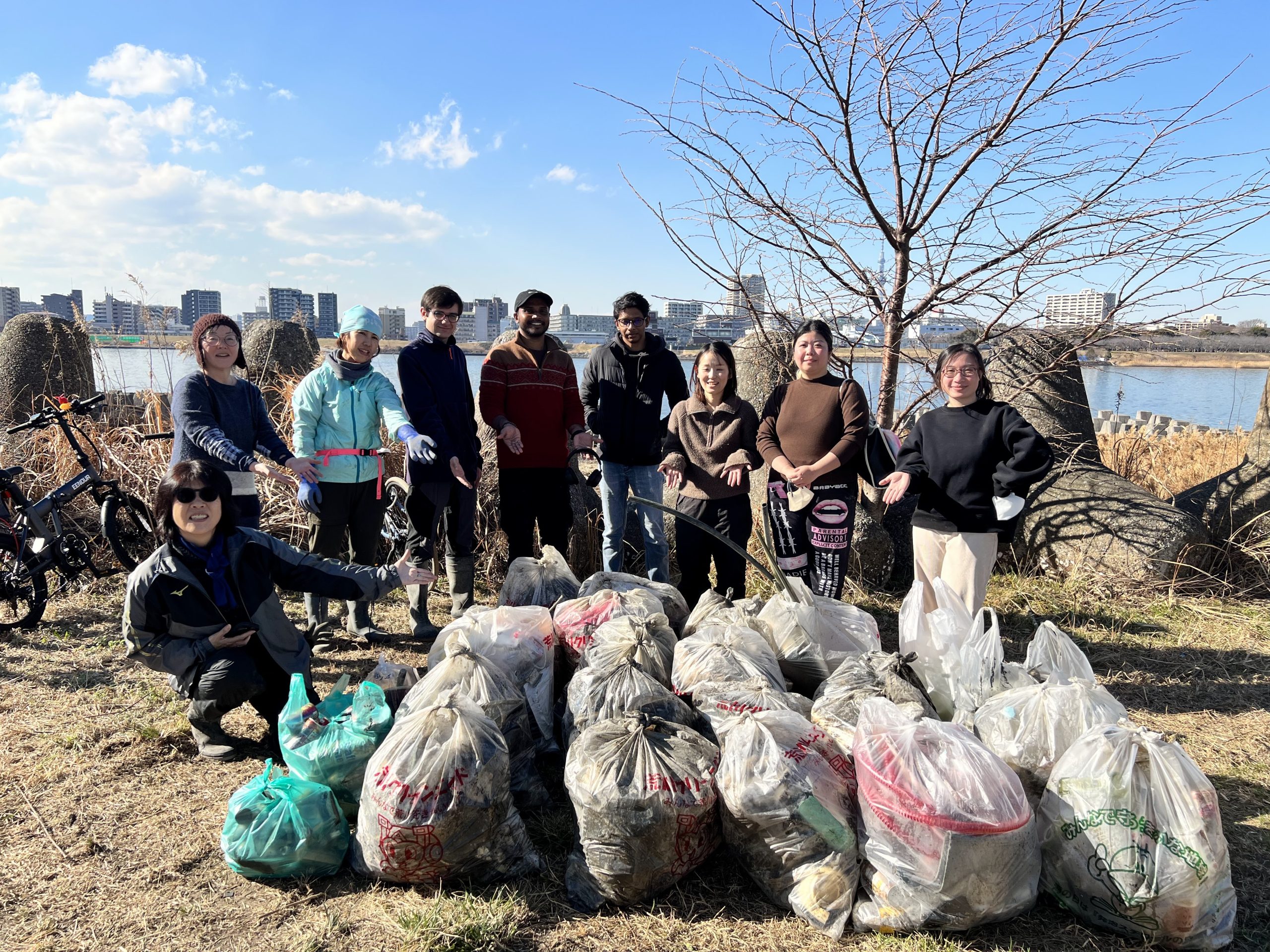 Arakawa River clean up Feb 01, 2026