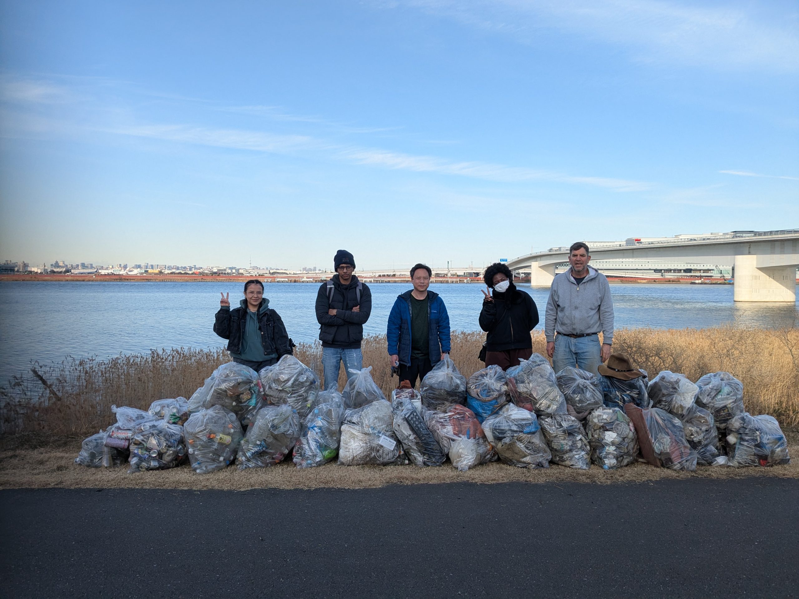 Tamagawa River clean up Jan 31, 2026